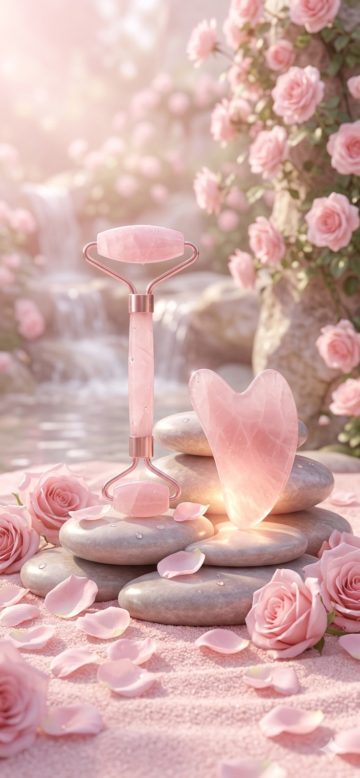 Facial Roller and Gua Sha Set
