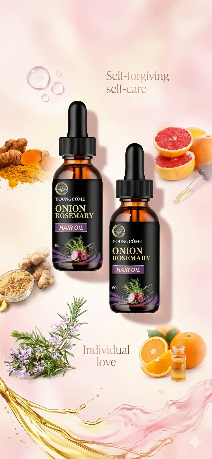 Onion rosemary essential oil