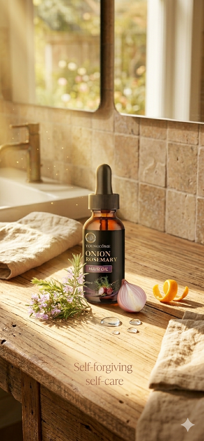Onion rosemary essential oil